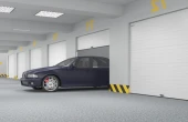 Секционные ворота Белые DoorHan RSD02