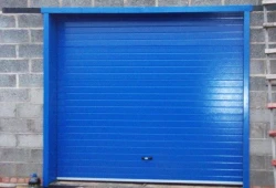 Секционные ворота Синие DoorHan RSD01
